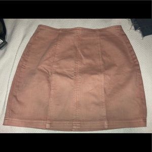 Light pink skirt